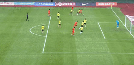 被打花！澳大利亚U19反击机会破门，U19国足14落后澳大利亚U19