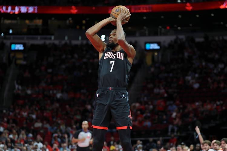 火箭5人15+击退尼克斯取3连胜杜兰特27+6+8谢泼德替补20+5